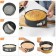 The form for baking the share "Elin. Circle ", d = 26 cm, removable bottom, anti -stick coating, black color