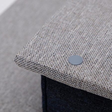 Animal-Lesenka House "Piggon", Rogozhka 39 x 38.5 x 32 cm, gray-blue-5