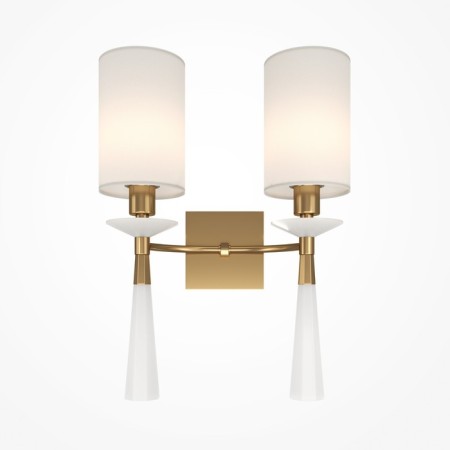 Bra Maytoni Mod224WL-02BS1, 2HE14, 60W, 15.9x35x46.8 cm, brass color-2