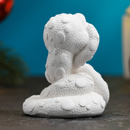 Figure for coloring "The snake spies" 8x8cm-2