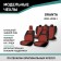 Auto-Cherkhls for Lada Granta, 2011-2018, add. side. Support, continuous rear row, jacquard black/red