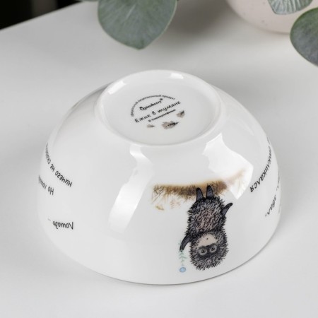 Saladnik "Hedgehog in the fog", 610 ml, d = 14 cm-3