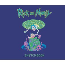 Rick and Morty. Sketchbook solid binding, 96 pages, 24x20 cm