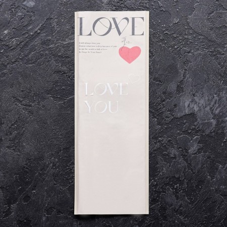Packet stake, for flowers, powder, 14*40cm-2