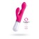 Lovense Nora vibrator with clitoral stimulant, silicone, pink color, 20 cm