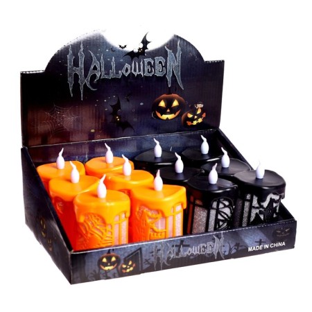 Candle LED "Fear", Mix colors-4