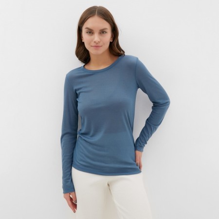 Women's longliva KAFTAN: BASIC Line Blue, size 50-52