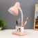 Juni table lamp E27 40W pink 14x14x40.5 cm Risalux