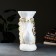 Figure - Stand "Fold Bird" White Gold, 39x32x52cm