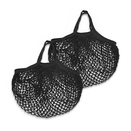 ALOSKA 34 x 34 cm, handle 12 cm, cell 1.5 cm, black, 2 pieces-2