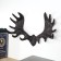 Decorative metal hooks "elk horns" 22x35x9 cm