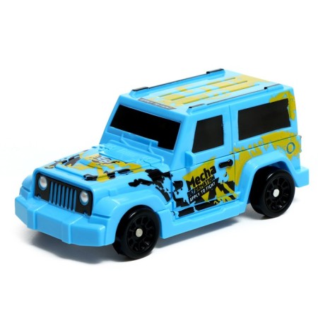 Robot "Mechanical Warrior", transforms, color mix-13