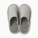 Women's slippers, size 40-41, gray color