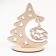 Souvenir "Christmas tree. Dragon" 15x18.5 cm (set 3 parts)