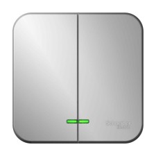 Выключатель SchE BLNVA105113 Blanca, ОП, 10А, 250В, 2 клавиши