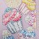 Cookie box, confectionery packaging with PVC lid, “bright sweets”, 21 x 10.5 x 3 cm