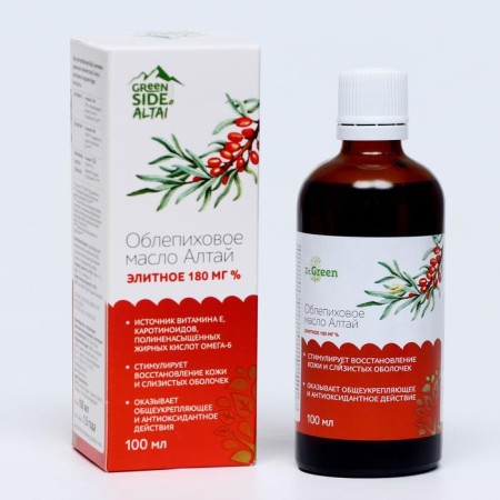 Altai sea buckthorn altai is 180%, 100 ml