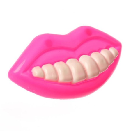 Whistle "lips with teeth", color mix