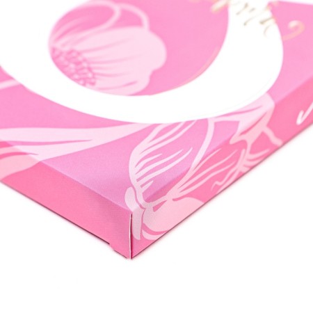 Gift box for tiles of chocolate, without a window "beloved", 17 x 8 x 1.4 cm-3