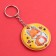 Keychain for keys with a flashlight "Light inside you", 5 x 5 cm