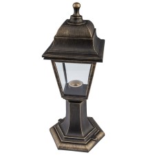 Lamp Garden Era E27, IP44, 60W, 190x170x410 mm, bronze