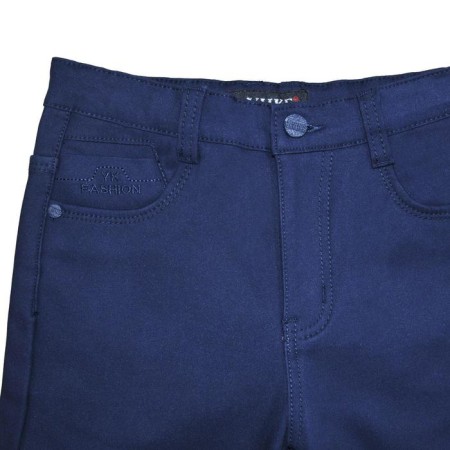 Jeans insulated for boys, height 116 cm, blue color-2