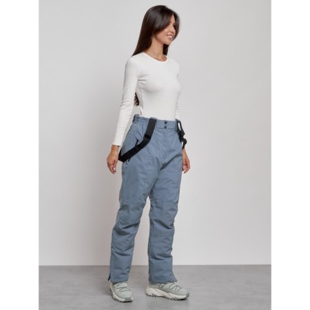 Ski costume female winter, size 58, dark green color-23