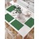 Set of napkins for setting the table "Green Fun", rectangular, size 32x46 cm, 4 pcs