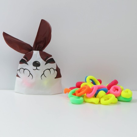 Hair gum "Funny Corgi", 80 pcs.