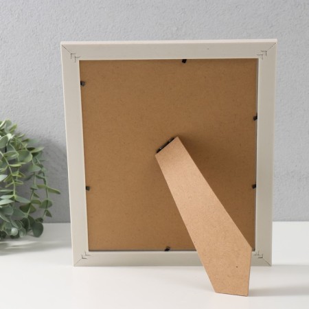 Photo frame plastic 20x25 cm "Brick masonry" white 29x24 cm-3