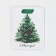 Laminated vertical "Frosty freshness", 12 x 15 x 5.5 cm, New Year