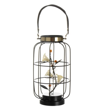 Nightlight "flowers" LED from AAA batteries black 14x14x27 cm Risalux-8