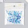 Glass beads 6/0-15/0 "Assorted blue" d = 1.5-4 mm, nr 10gr
