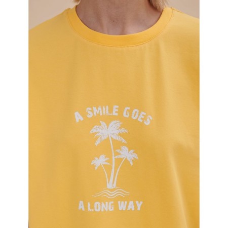 Female set, size XL, yellow color-2