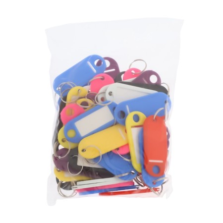 Tag for keys allur, plastic, color mix-5