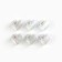 Hair crab "most charming", set of 6 pcs, 1.5 x 1.5 cm