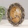 Photo frame Polystone 10x15 cm "Lavender" silver 17x1.8x21 cm