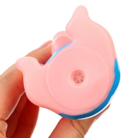 Rubber toy for the bath "Pupsik", 10 cm, with a squeak, 1 pc, crumb I-4