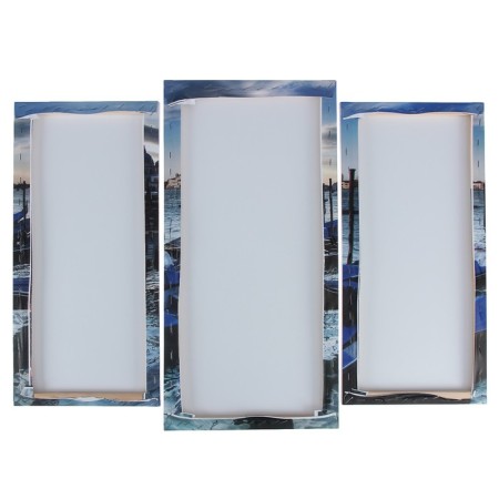 Modular picture "Boats" (2-25x52; 1-30x60) 60x80 cm-2