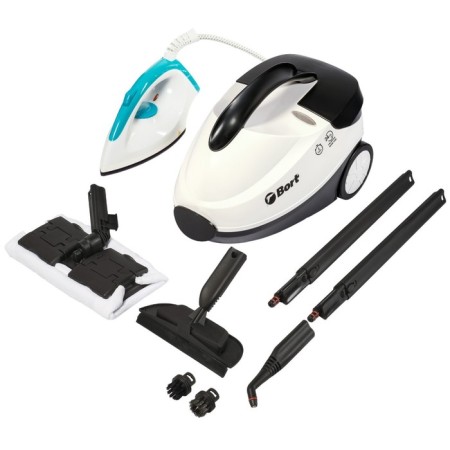 Steiring BORT BDR-2500-RR-IRON, 2300 W, 45 g/min, heating 200 s, 1.5 l, + iron, blue-1