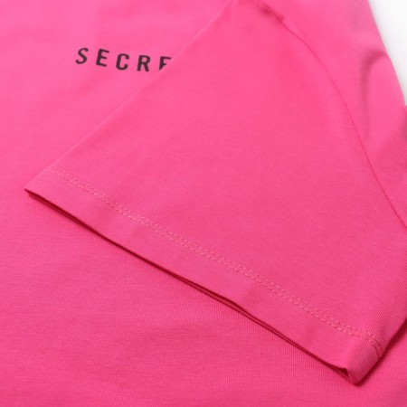Female T-shirt, pink color, ONE SIZE (42-46)-2