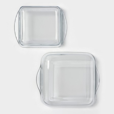 A set of baking forms Borcam, 2 items: 1.95 l, 1.04 liters-8