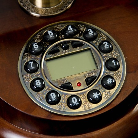 Retro telephone "Alfaro", 25 x 25 x 27 cm-2