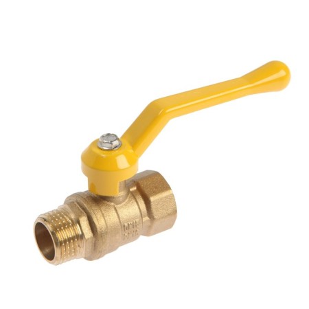 Ball the gas "Optima" gas, internal/outer thread 1/2 ", lever