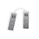 Connector is flexible single -phase to connect track tire pipelines GL7087 WH White