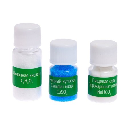 Set for experiments "My first laboratory", green color-3