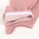 Women's socks shortened, pink color, size 36-40