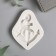 Mold Silicon "Anchor with a rope" 1.2x5.2x6.5 cm