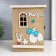 Keywood tree "Chicken with chicken" 26x21x6 cm
