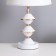 HELP LAM "Christie" 1x40W E27 white/gold 25x25x41cm
